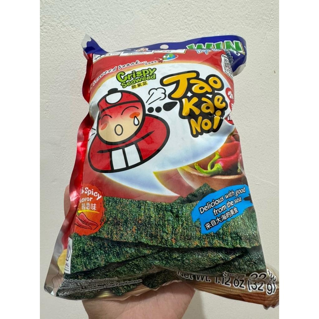 

Seaweed Snack Tao Kae Noi Original