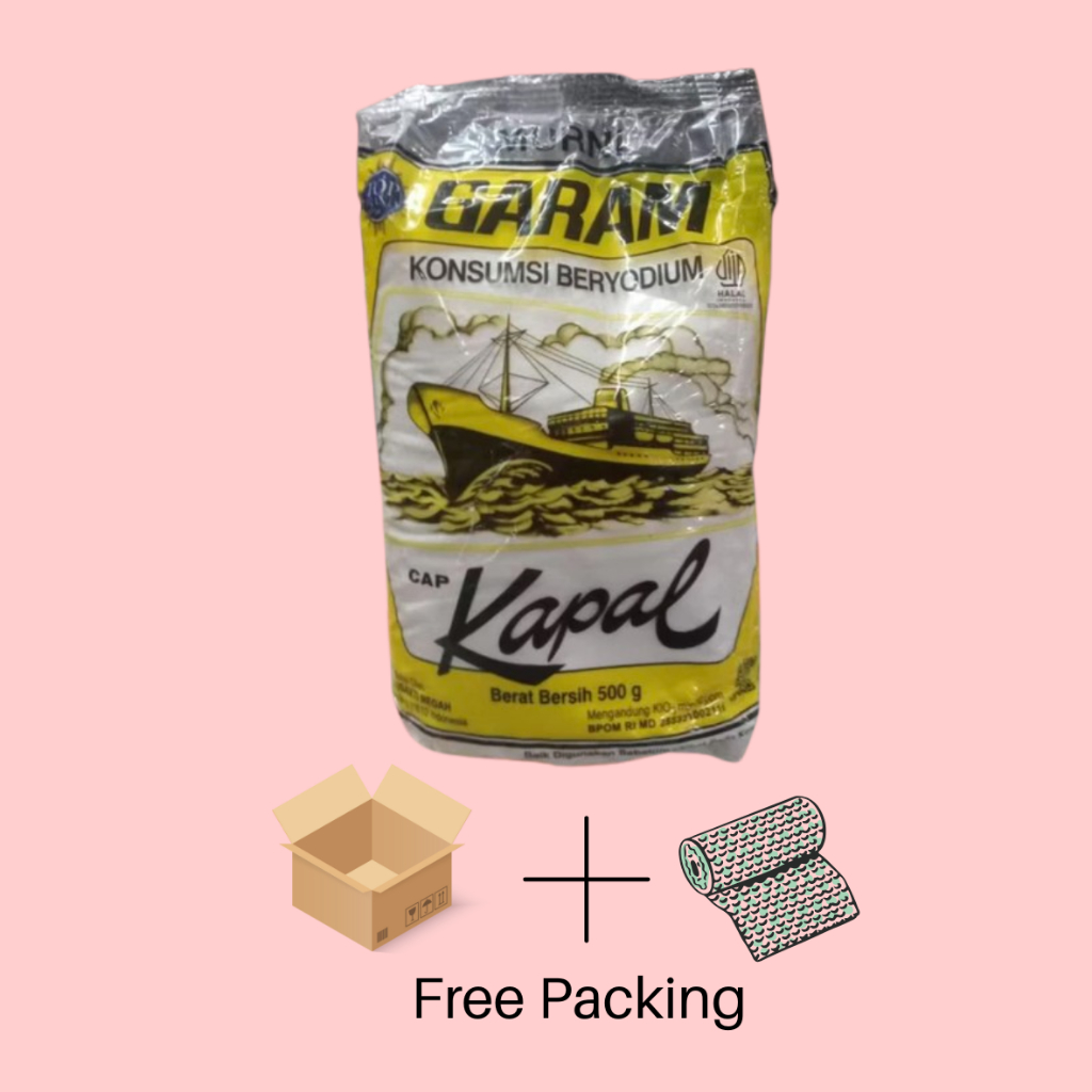 

Garam Cap Kapal 500 Gram