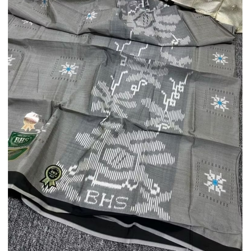 Sarung BHS Full Sutra Spunsilk Songket SKB SILVER