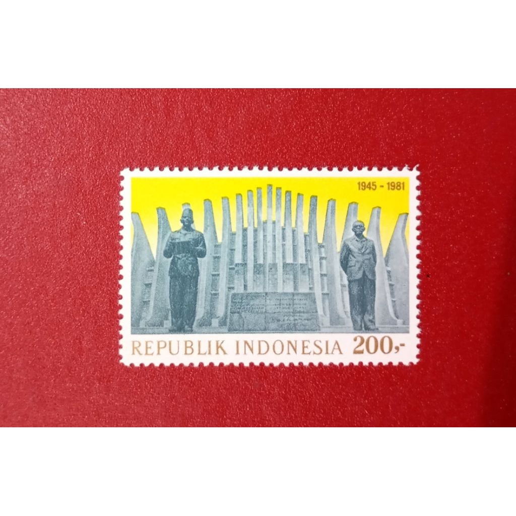 

PRANGKO INDONESIA MONUMEN SOEKARNO - HATTA 1981