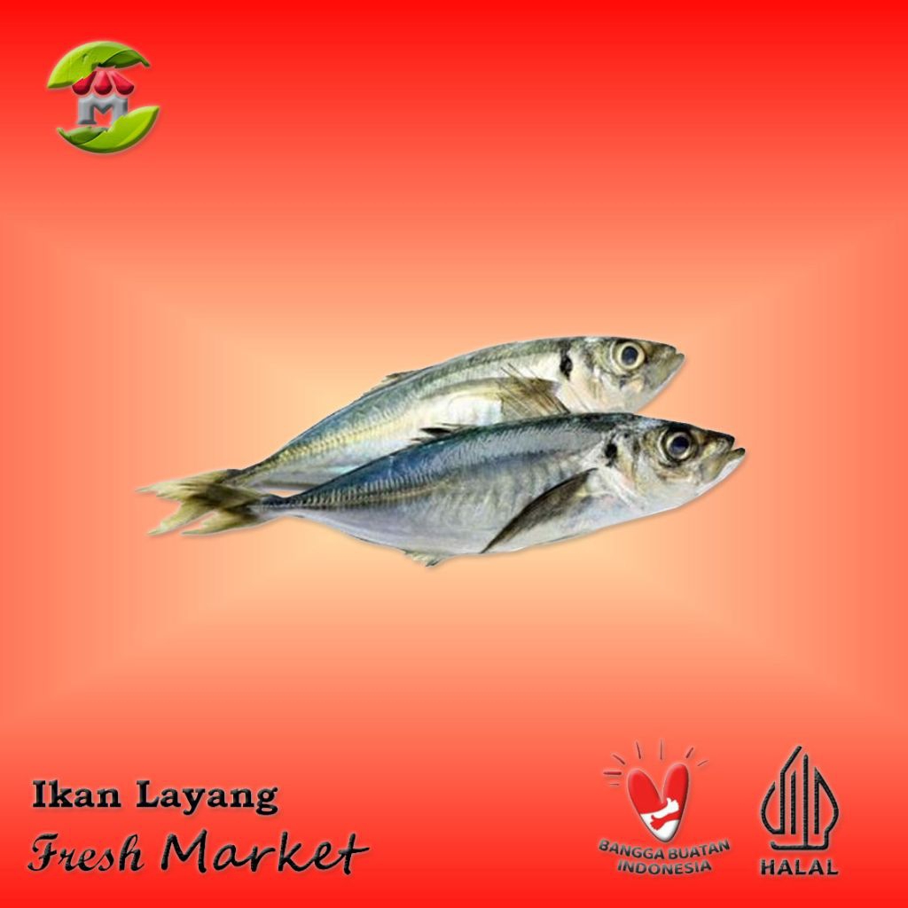 

[JAKTIM] Ikan Layang IQF Pack 900gr - 1kg
