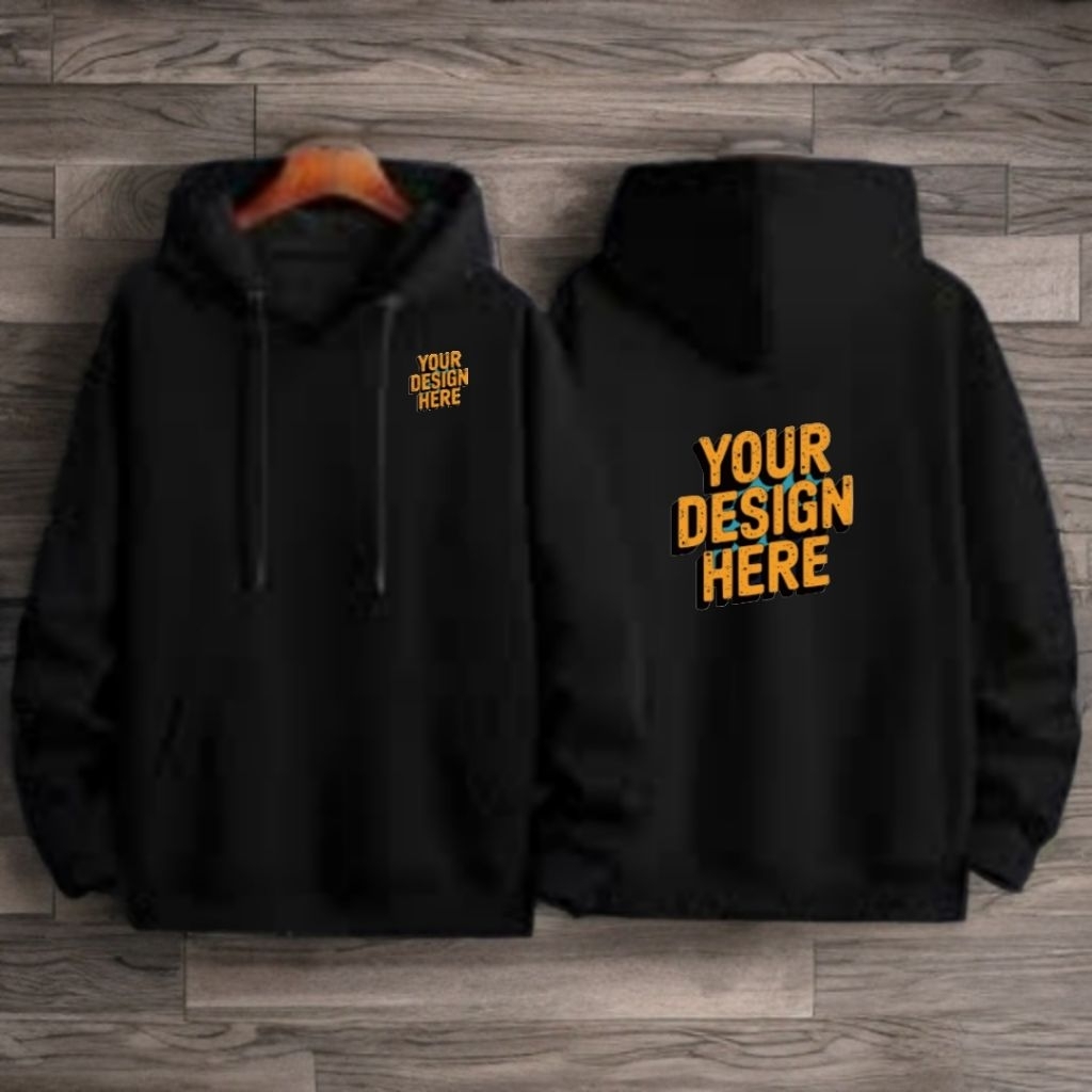 Custom Hoodie / Hoodie custom sablon dtf/bordir komputer