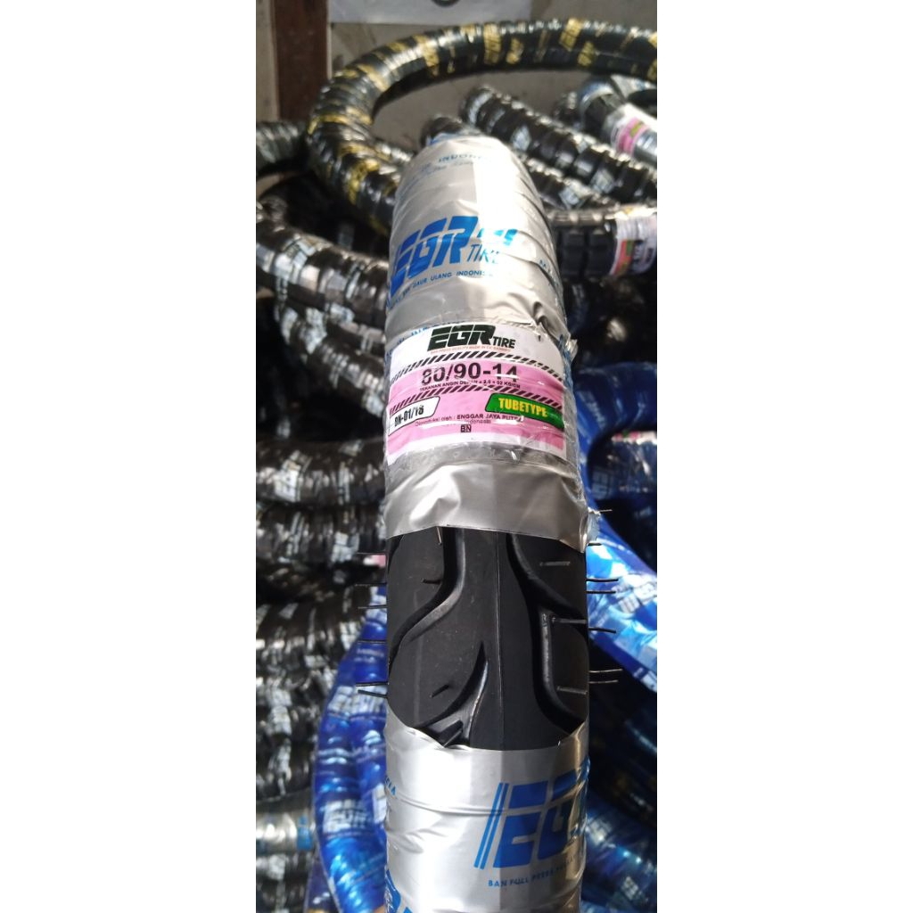 Ban depan motor matic non tubless ukuran 80/90