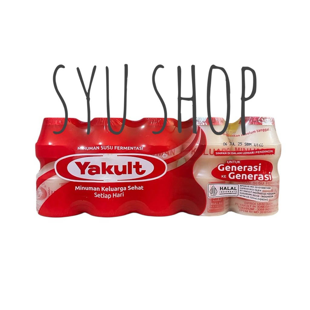 

yakult per pack isi 5 GOJEK GRAB ONLY JAKARTA