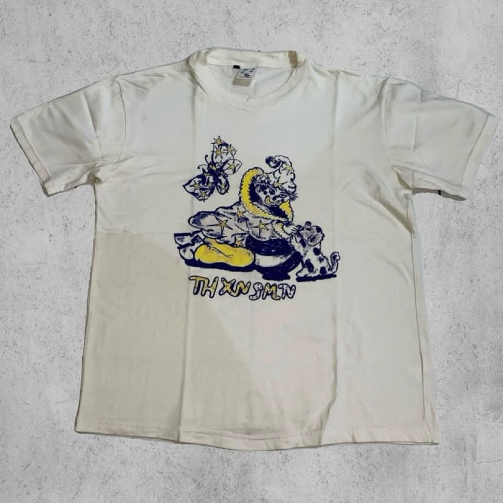 Thanksinsomnia White T-Shirt SIZE M (USED)