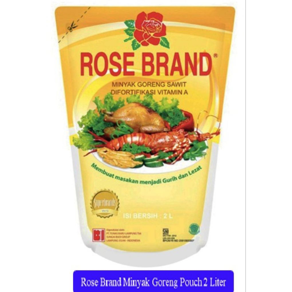 

Bundling 3 dan 6 Rose Brand Minyak Goreng 2000 ml