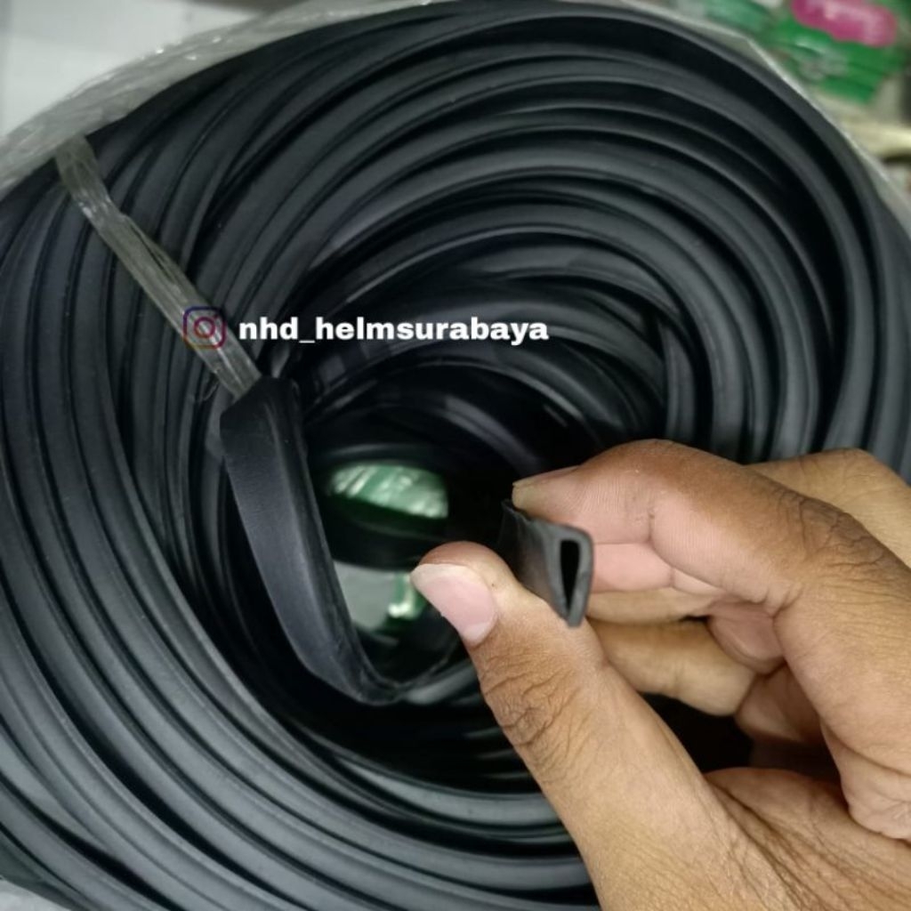 List Helm | List Karet Helm List Karet Helm 1 Meter Karet Helm Untuk Segala Jenis Helm Hallface Dan 