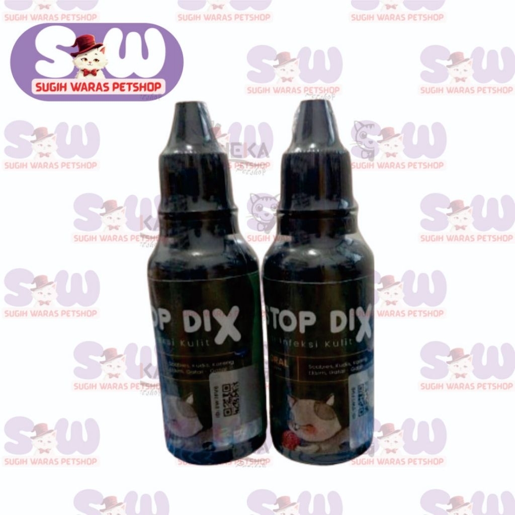 Stop Dix Oral 30 ml obat scabies kucing ORAL