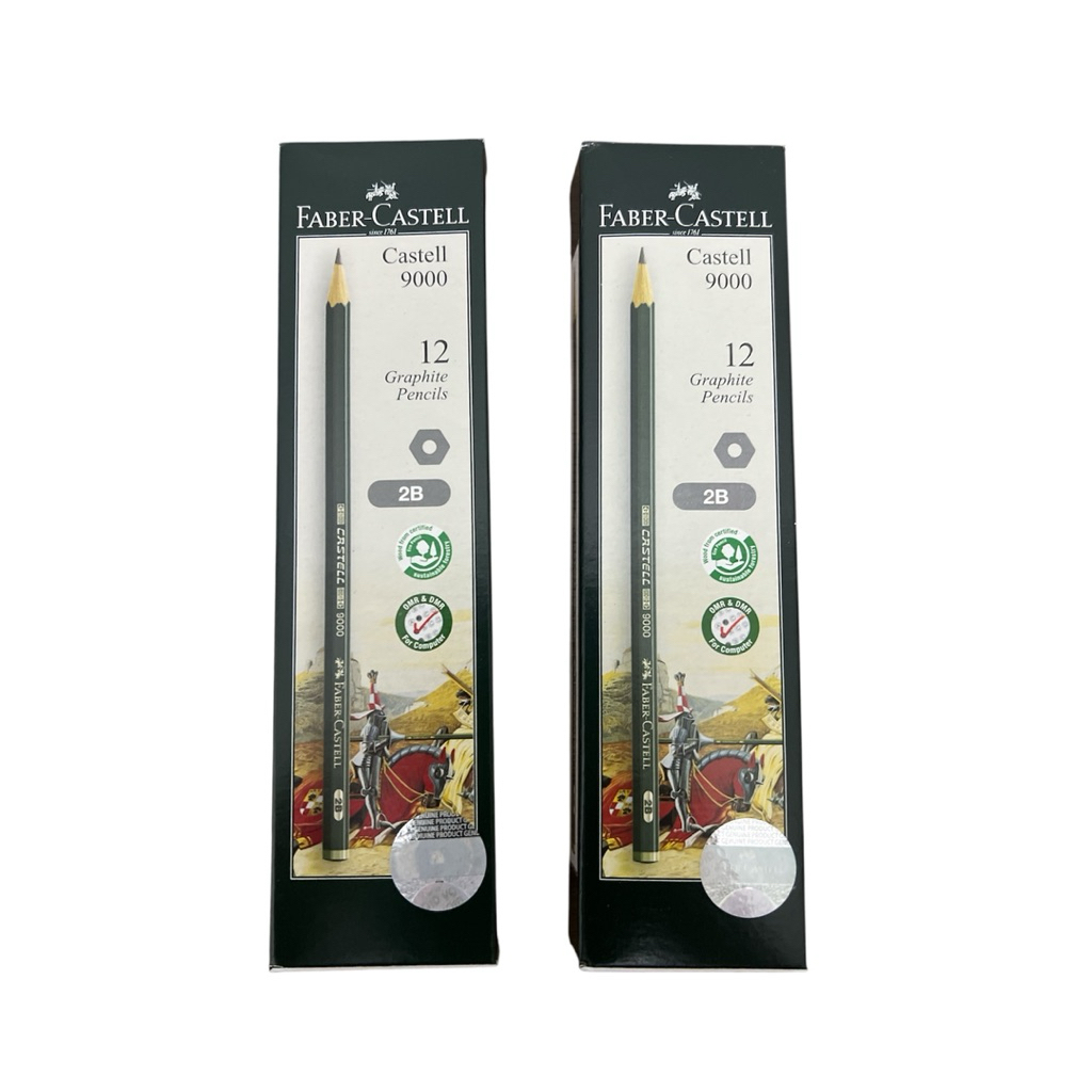 

Pensil 2B Faber Castell 1 kotak isi 12 buah