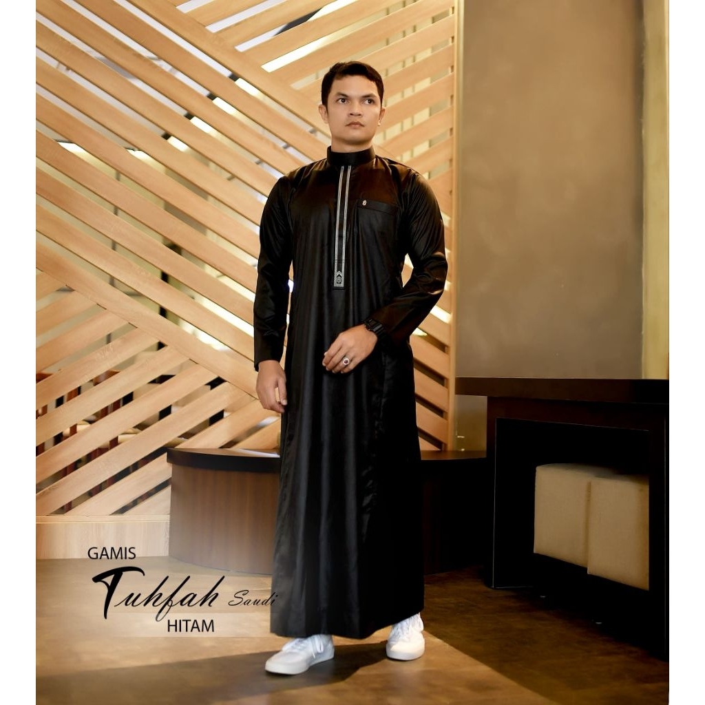 Gamis Tuhfah/Jubah Atqiya Exclusive / Jubah Slimfit / Jubah Muslim / Fashion muslim pria