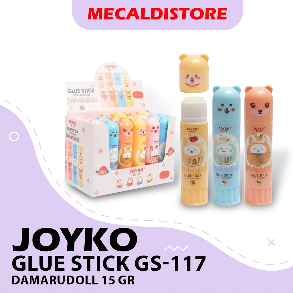 

LEM STICK / GLUE STICK JOYKO GS-117 DAMARUDOLL 15GR /LEM BATANG GROSIR (1 BOX))