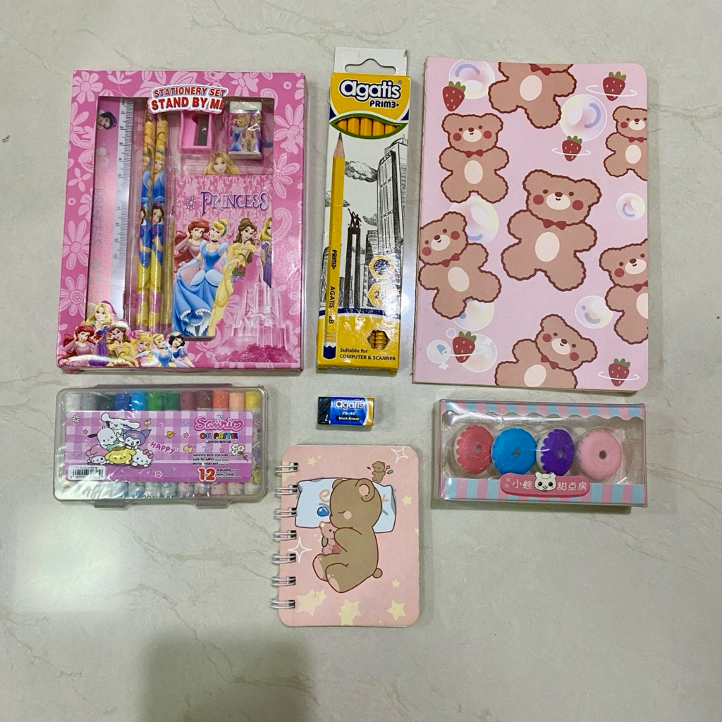 

Stationary Set Anak Pink Set Alat Tulis Anak