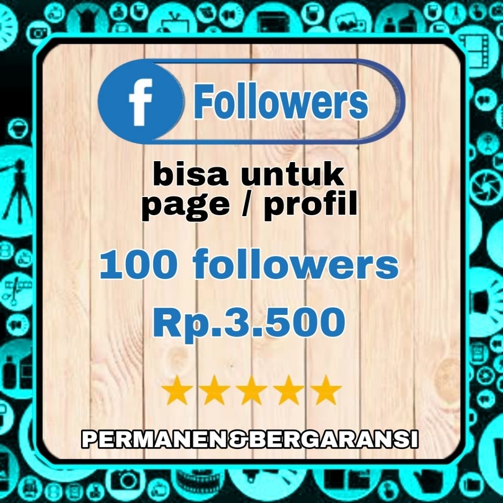 followers facebook profil / page