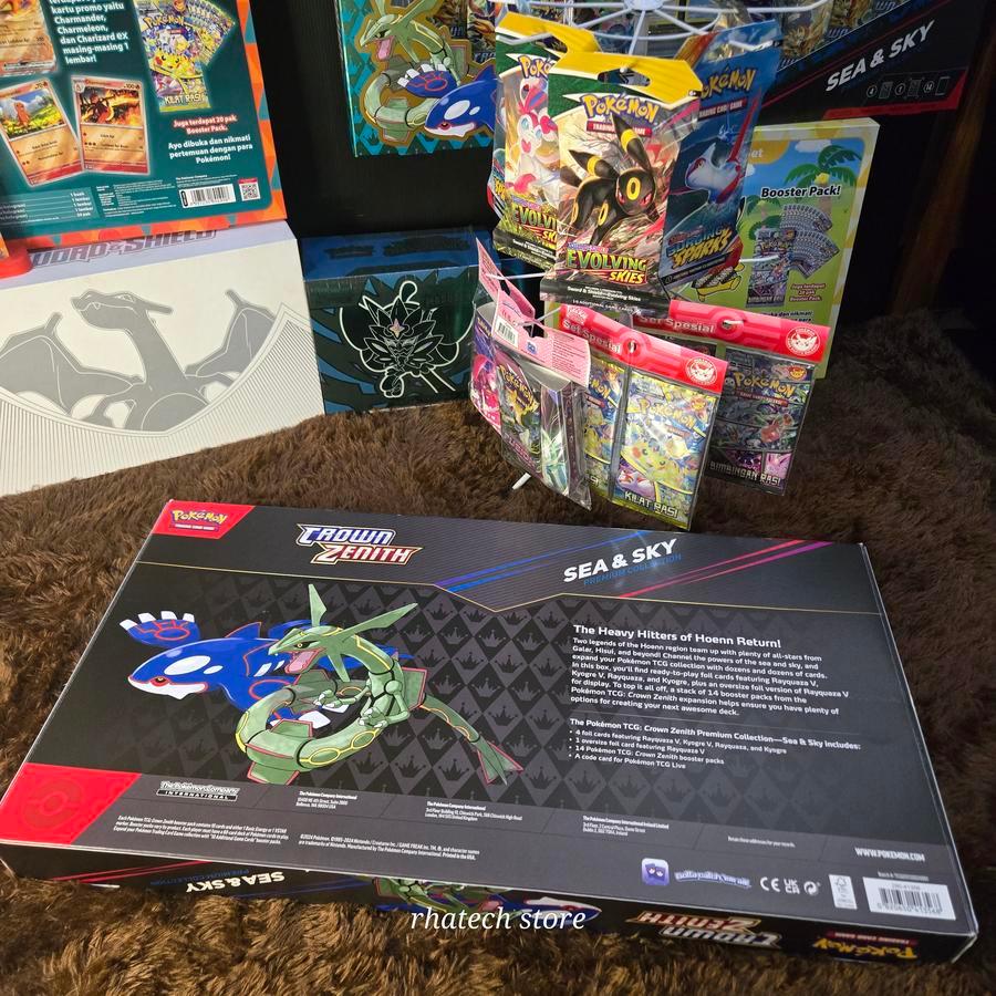 crown zenith sea & sky, lebih dari crown zenith etb, crown zenith booster pack.