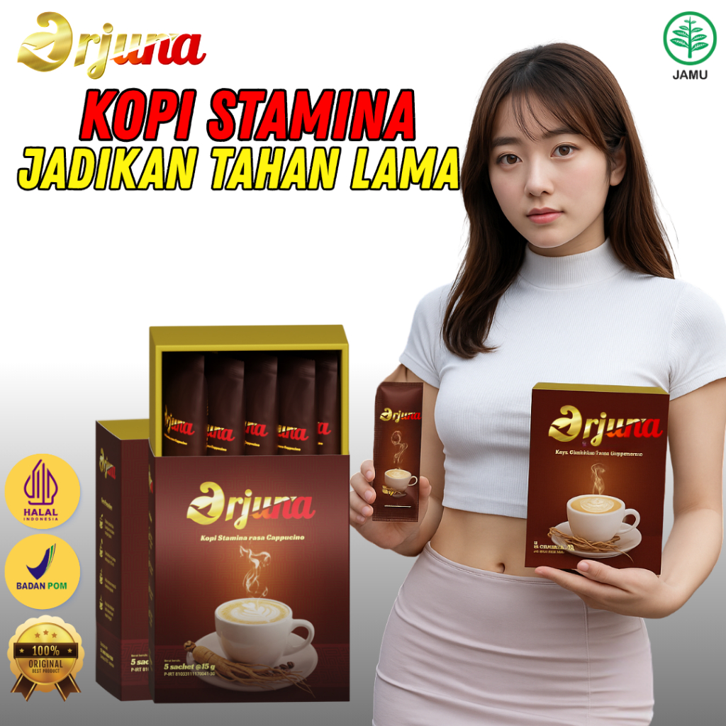 

Kopi Arjuna Original Minuman Instan Kopi Stamina Menambahkan Tahan Lama Semalaman Bpom Halal