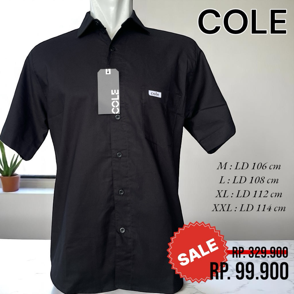 Kemeja Lengan Pendek COLE