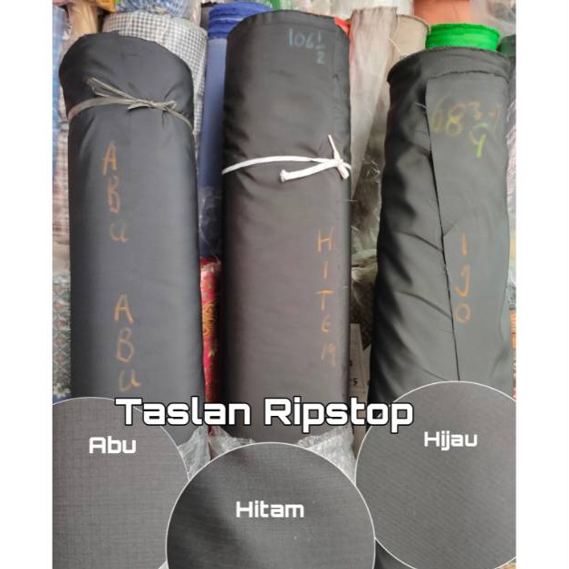 KODE Y67X Bahan kain TASLAN Nylon RIPSTOP KOTAK RIPSTOK RIPSTOCK YARD GULUNGAN