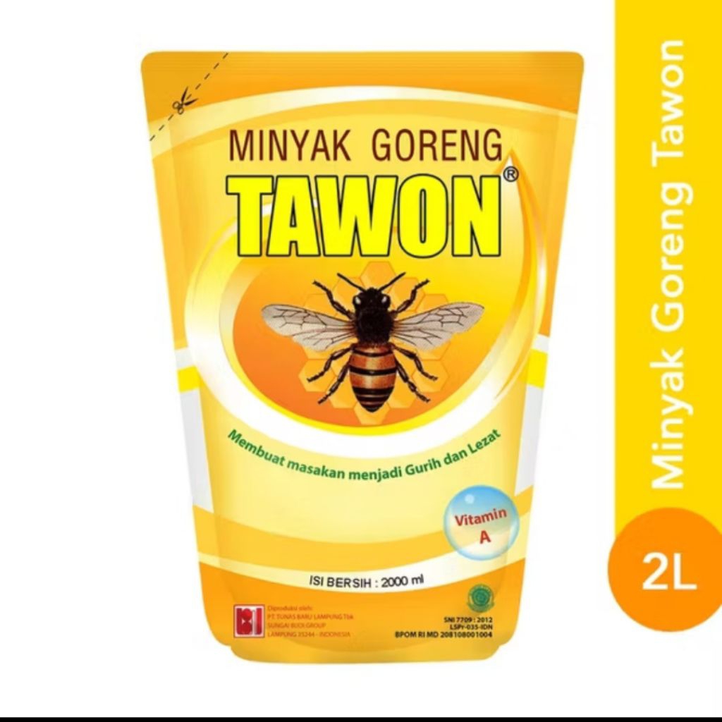 

Minyak Goreng Tawon uk 2 Liter