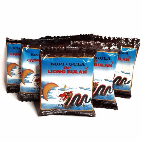 

Kopi Cap Liong Bulan Kopi + Gula Isi 10 pcs 28gr