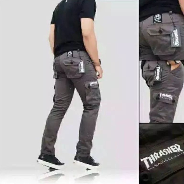 KODE C75K Celana Chargo Panjang Pria Dewasa Bahan Jova Tuil