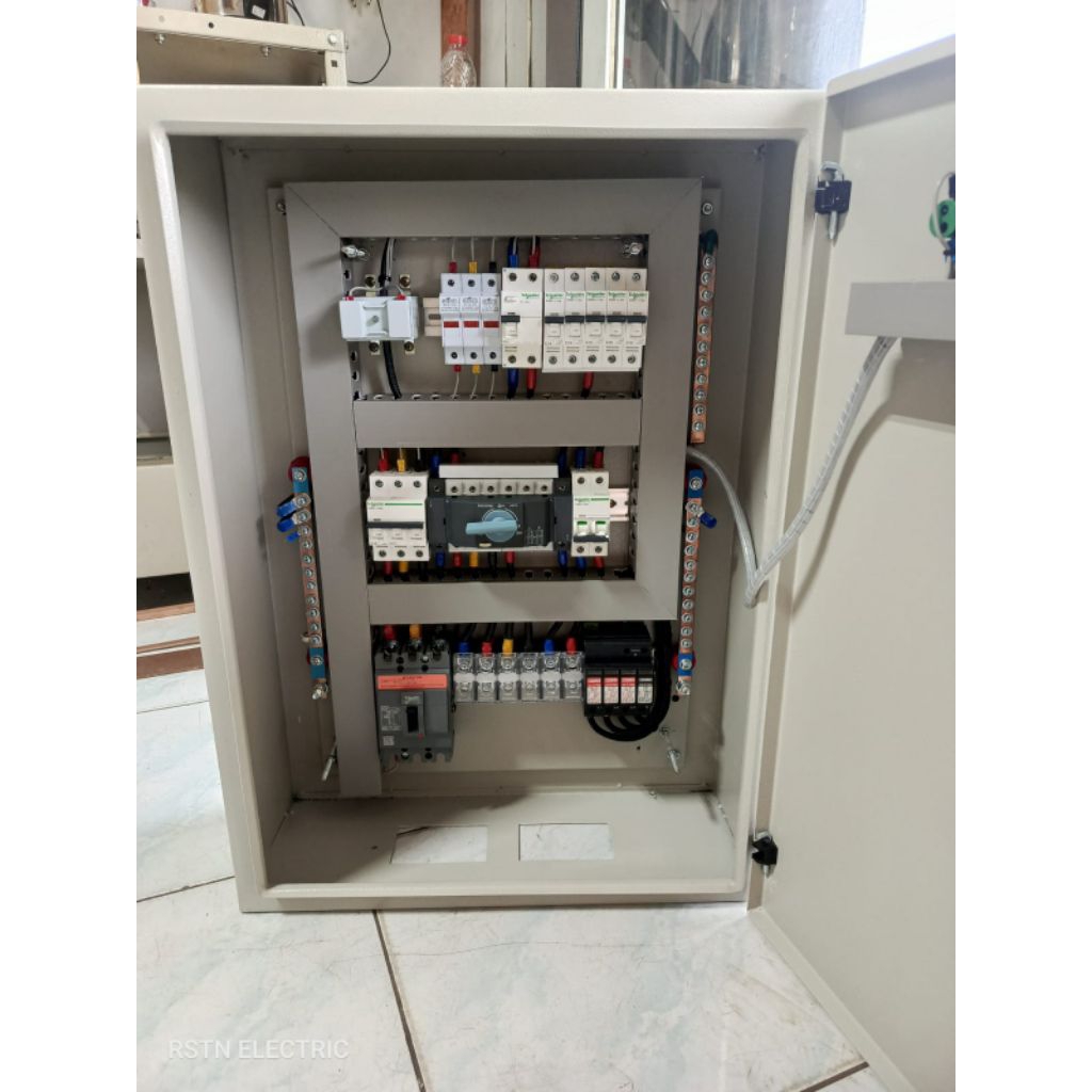 Panel ATS manual 63a cos socomec dan mccb 3phase 63a schneider