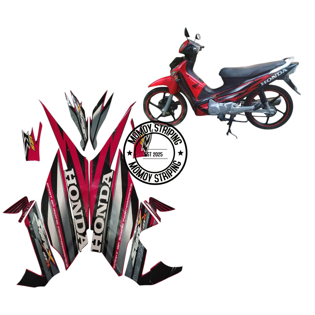 STIKER STRIPING SUPRA X 125 R 2006