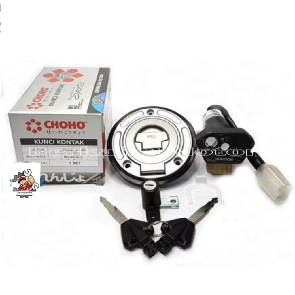 Kunci Kontak Vixion R 155 New Led kode part BK8-XH252-00 Komplit Original merk Choho