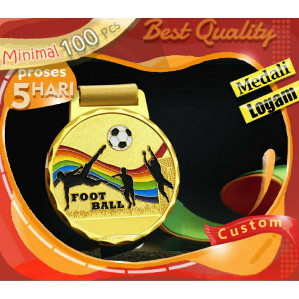 MEDALI LOGAM ALLOY ZINC AKRILIK EVENT ATRIBUT PIALA PIAGAM PENGHARGAAN