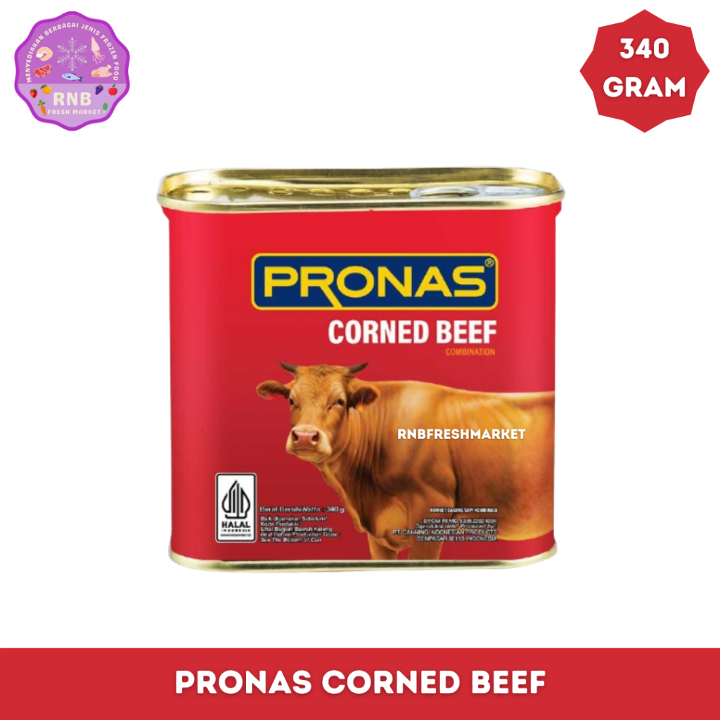 

Pronas Corned Beef Netto 340 Gram