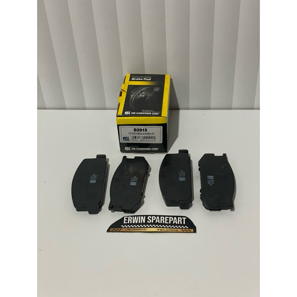 KAMPAS REM DEPAN / BRAKE PAD COROLLA DX  MK KASHIYAMA