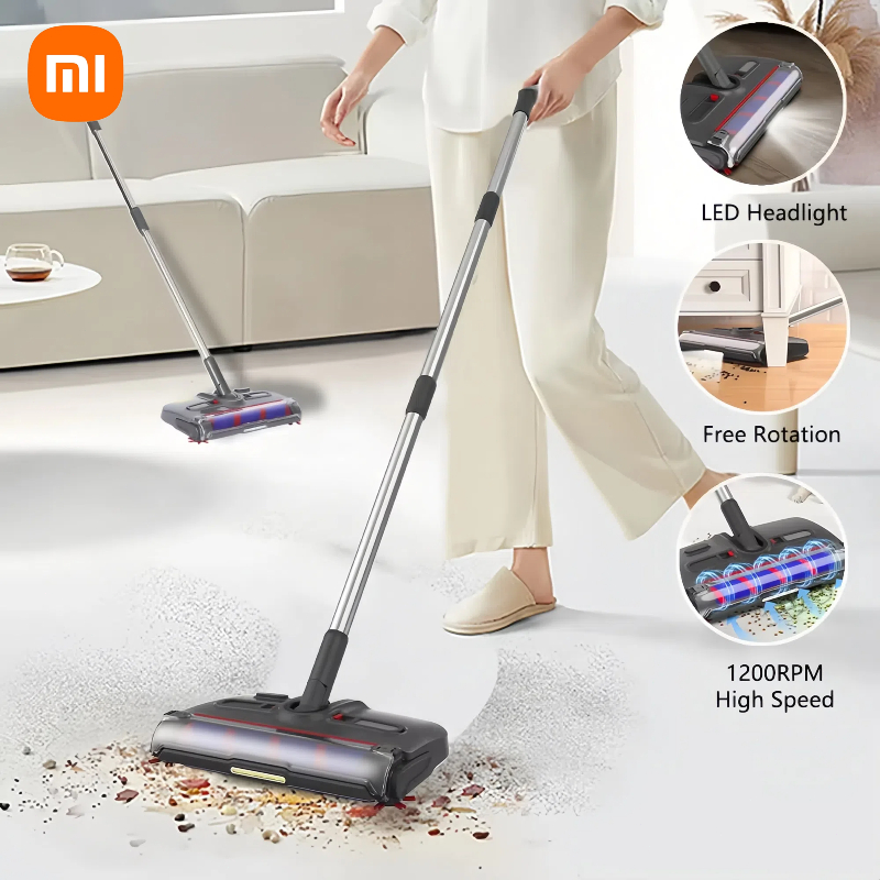 Electric Sweeper/Penyapu Listrik Sapu multifungsi Alat Sapu Lantai Sapu