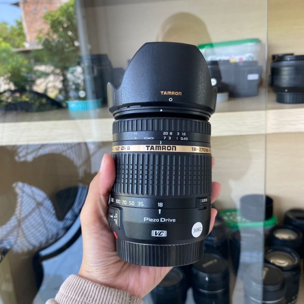 Lensa Tamron 18-270mm For Canon