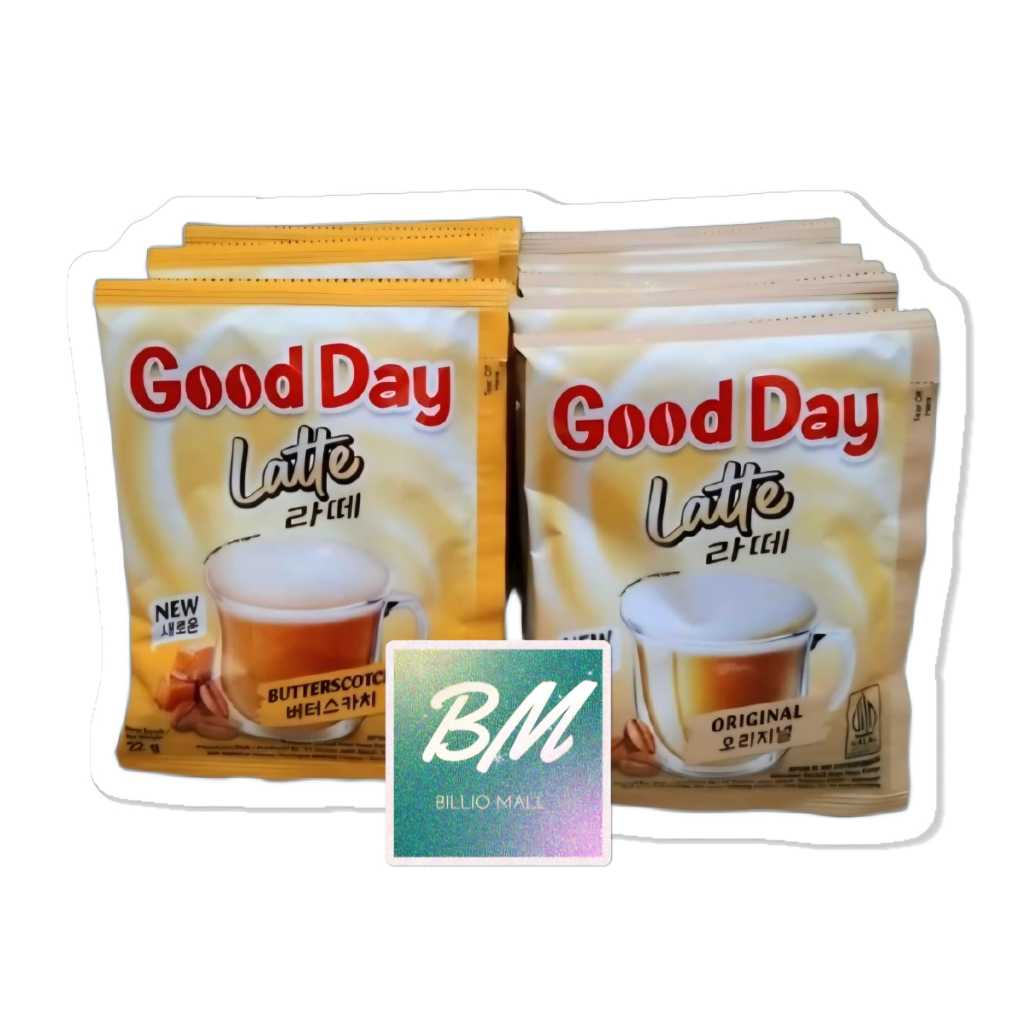 

Good Day Latte 1 Renceng (10 Sachet) Butterscotch Original