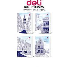 

DELI - BUKU TULIS SEKOLAH BOXY / CAMPUS B5 NB542 ISI 42 LEMBAR TRAVELLING LIFE 3