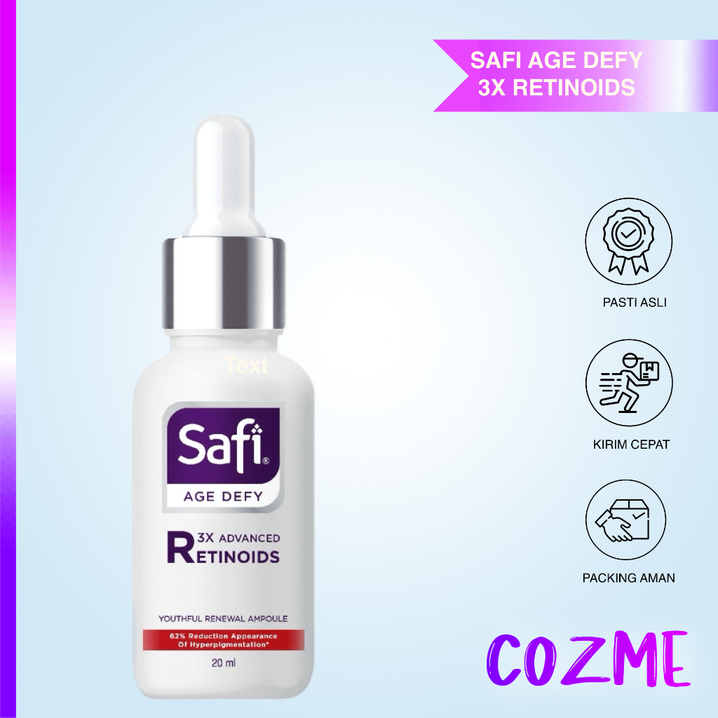 SAFI Age Defy 3X Advance Retinoids Youthful Renewal Ampoule 20mL