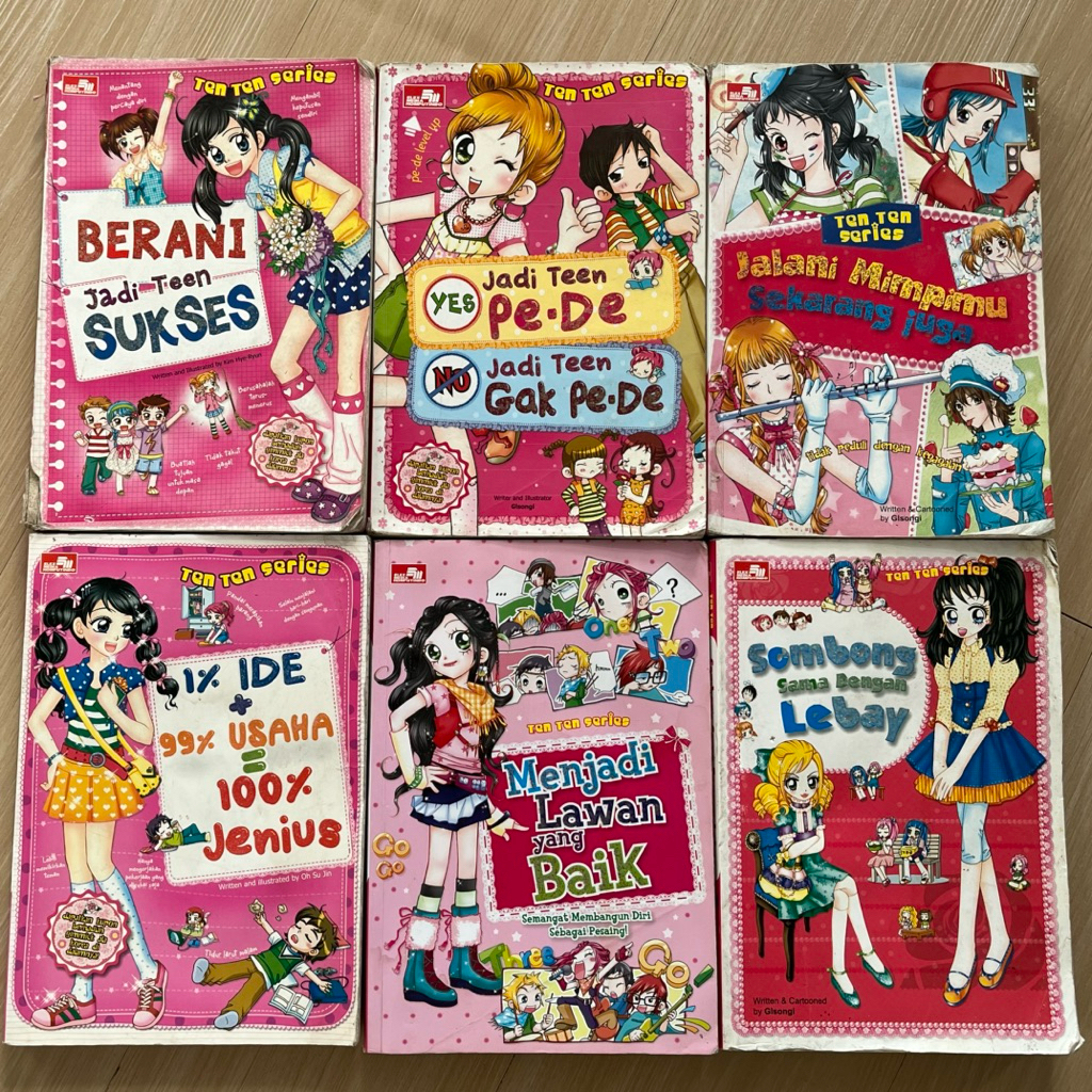 Buku Komik “Ten Ten Series” (PRELOVED)