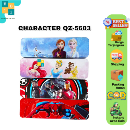 

Tempat Pensil Kotak Pensil Motif Lucu - Pensil Case Kaleng AF-888