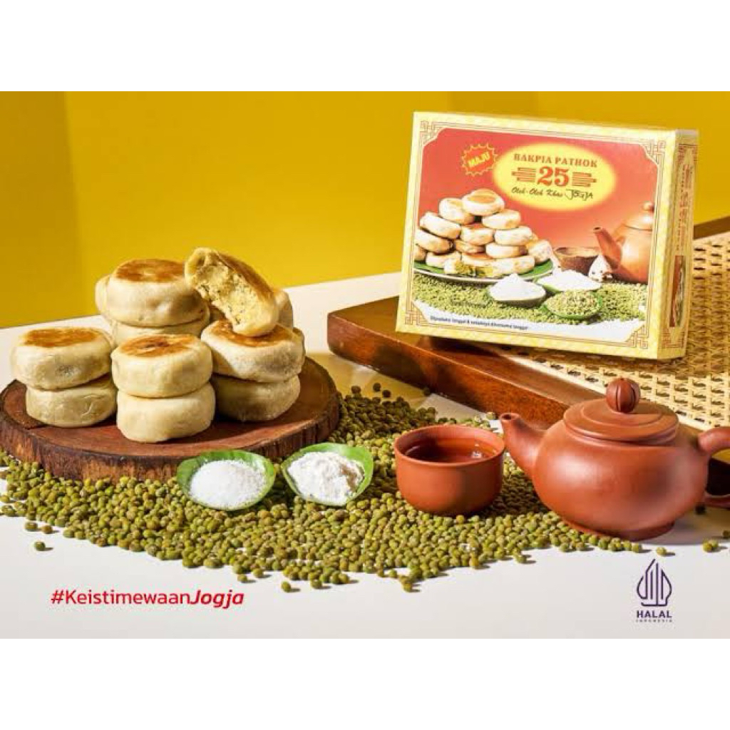

Bakpia pathok 25 original oleh oleh khas jogja