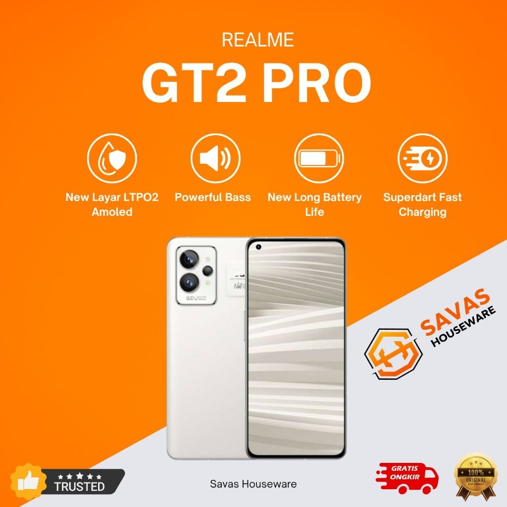 Realme GT2 Pro 12/256 Premium Second Garansi Resmi Indonesia