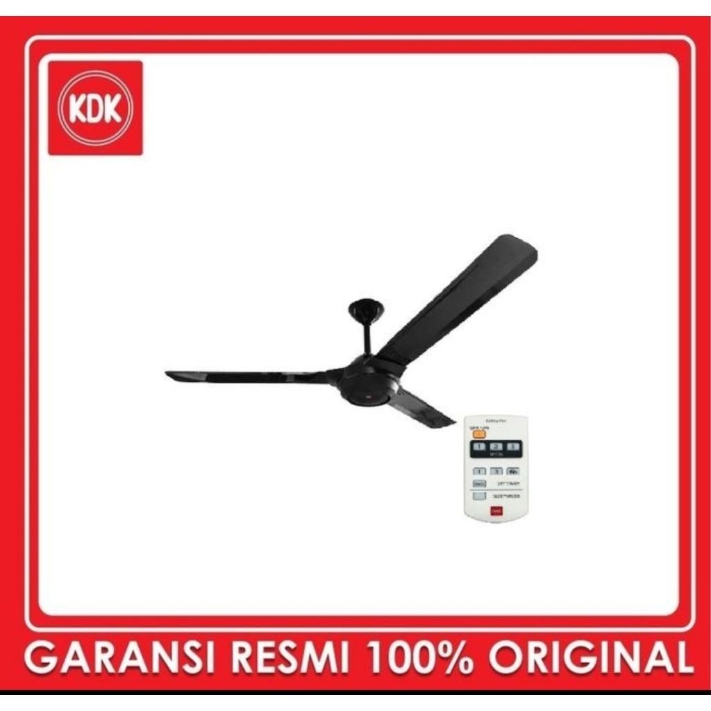 KDK CEILING FAN REMOT KIPAS ANGIN PLAPON DENGAN REMOT WU-56CE