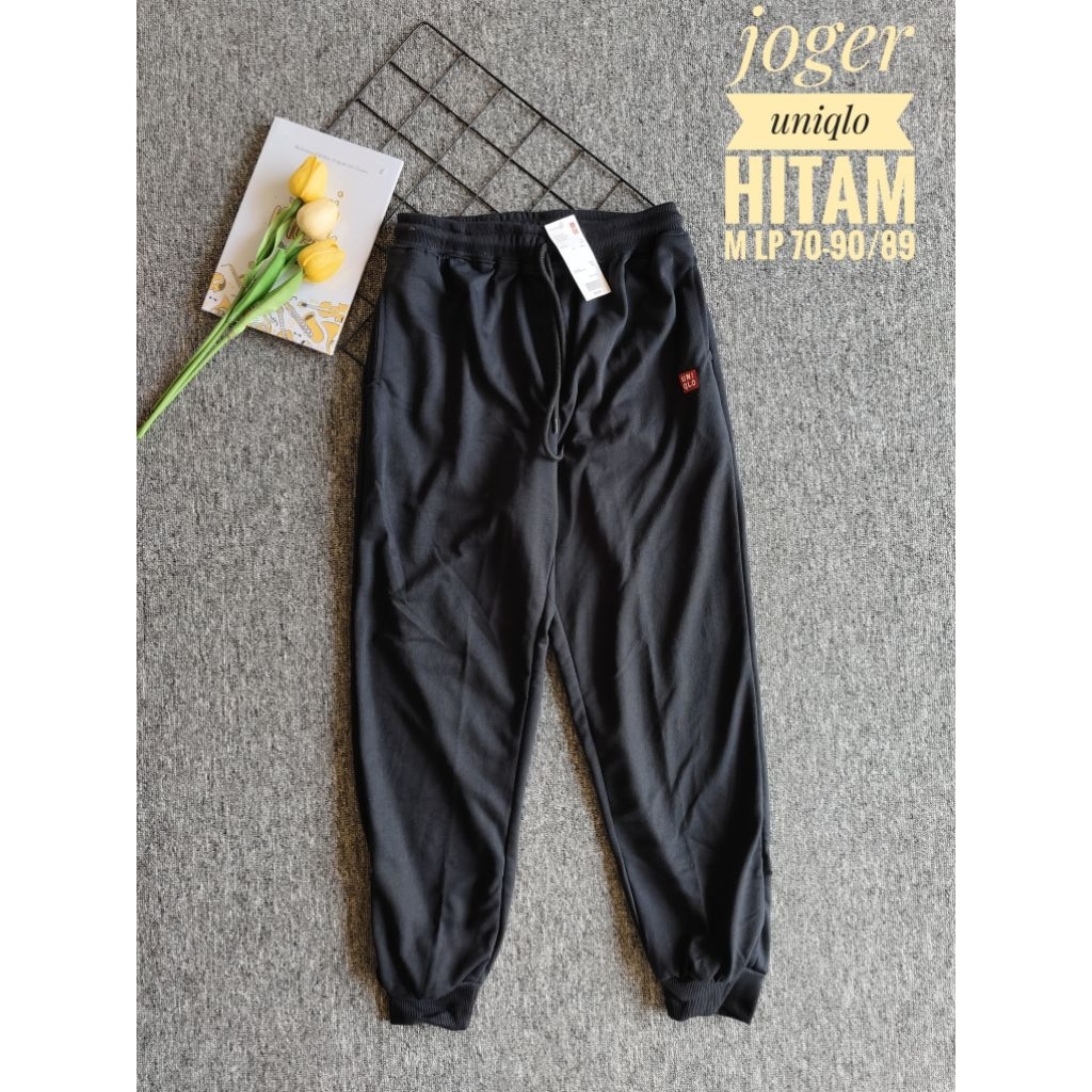 Joger Uniqlo Celana Olahraga Celana Panjang Pria Wanita