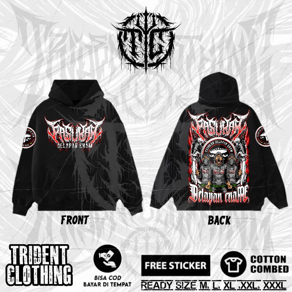 HODIE PASUKAN DELAPAN ENAM | HODIE PAGAR NUSA TERBARU | HODIE PAGAR NUSA KECE ORIGINAL A2 FULL PUNGG