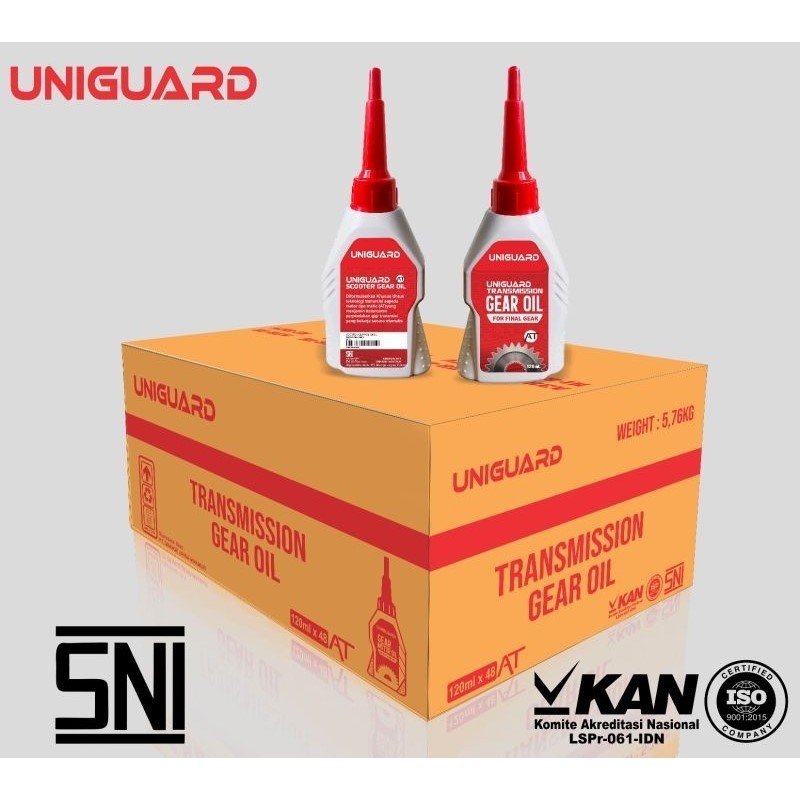 Oli Gardan Transmisi Sepeda Motor Matic Automatic 120 ML Uniguard