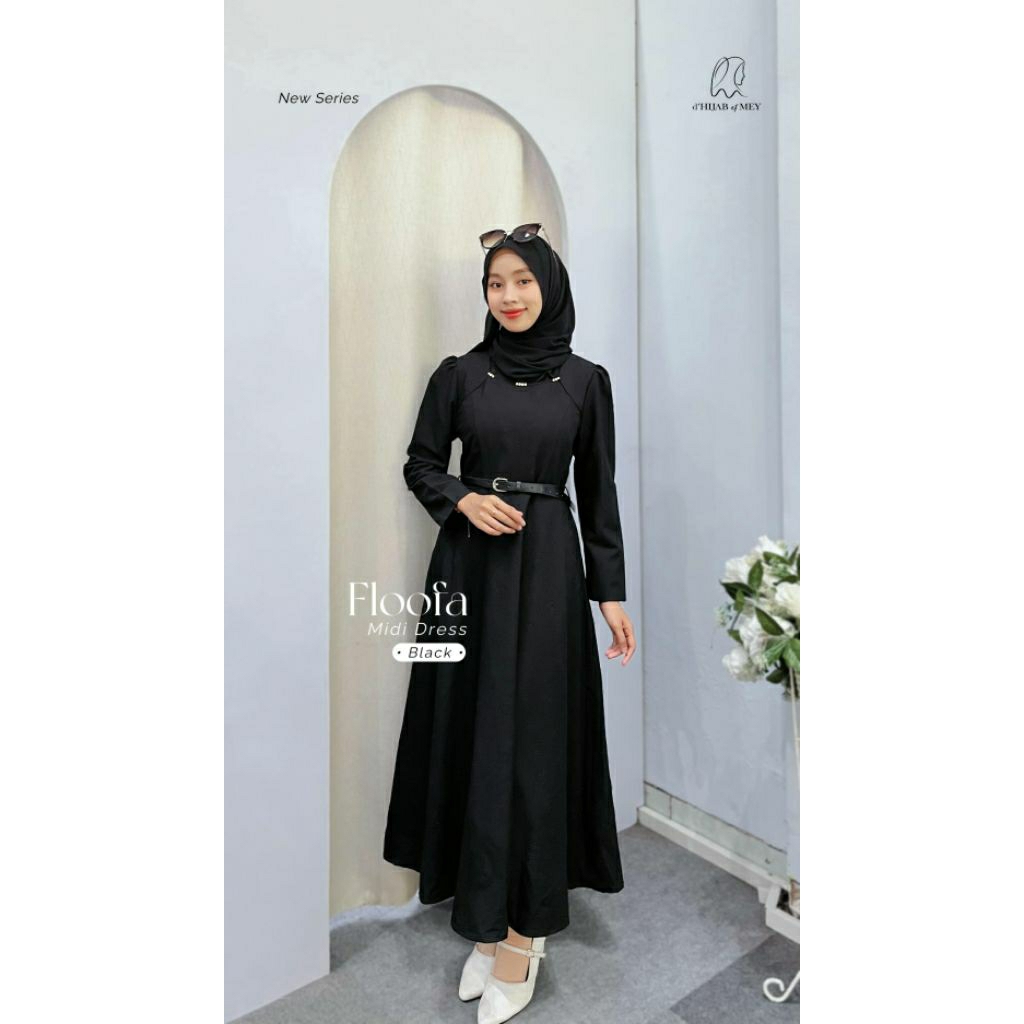 Floola Midi Dress | Midi Dress | D'Hijab of Mey