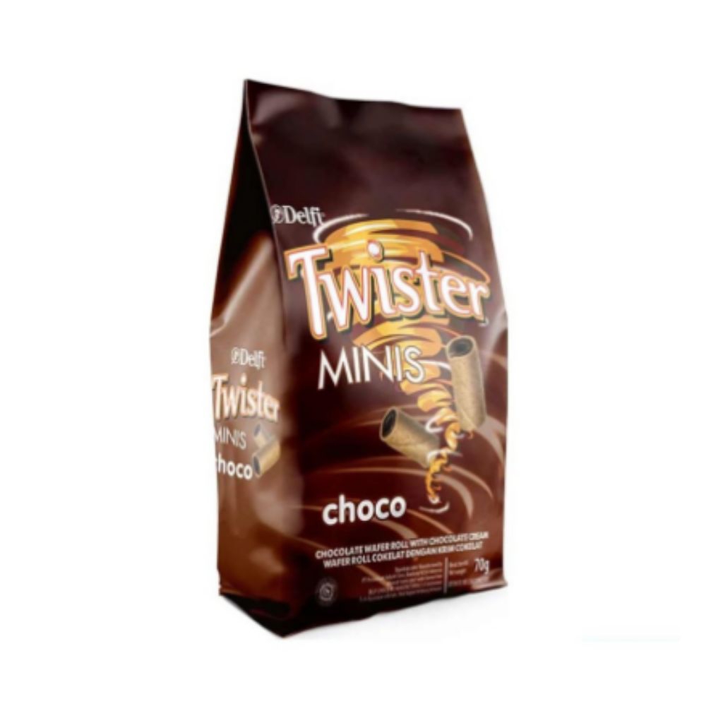 

Twister Minis Wafer Roll Cokelat 70 gr