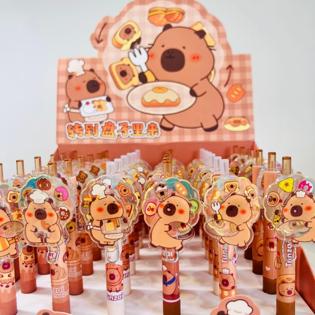 

Pena Muter/Spinner Pen Karakter Capybara