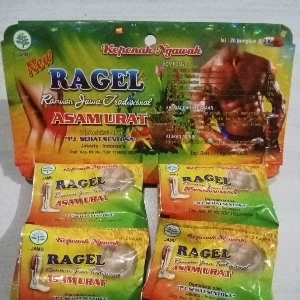 RAGEL asam urat