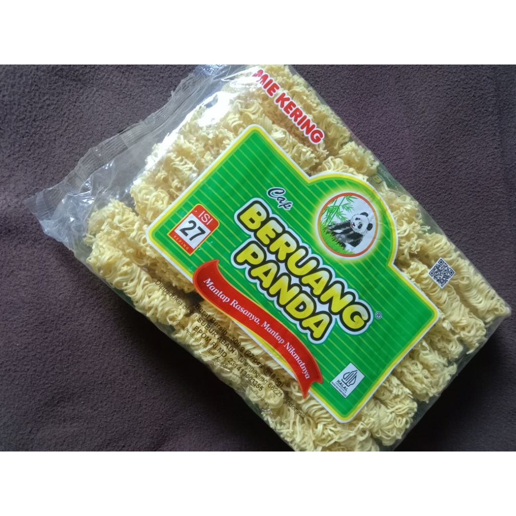 

Mie Beruang Panda Isi 27 Keping