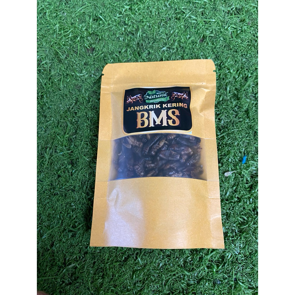 Jangkrik kering 20Gram  pakan burung,reptil,ikan