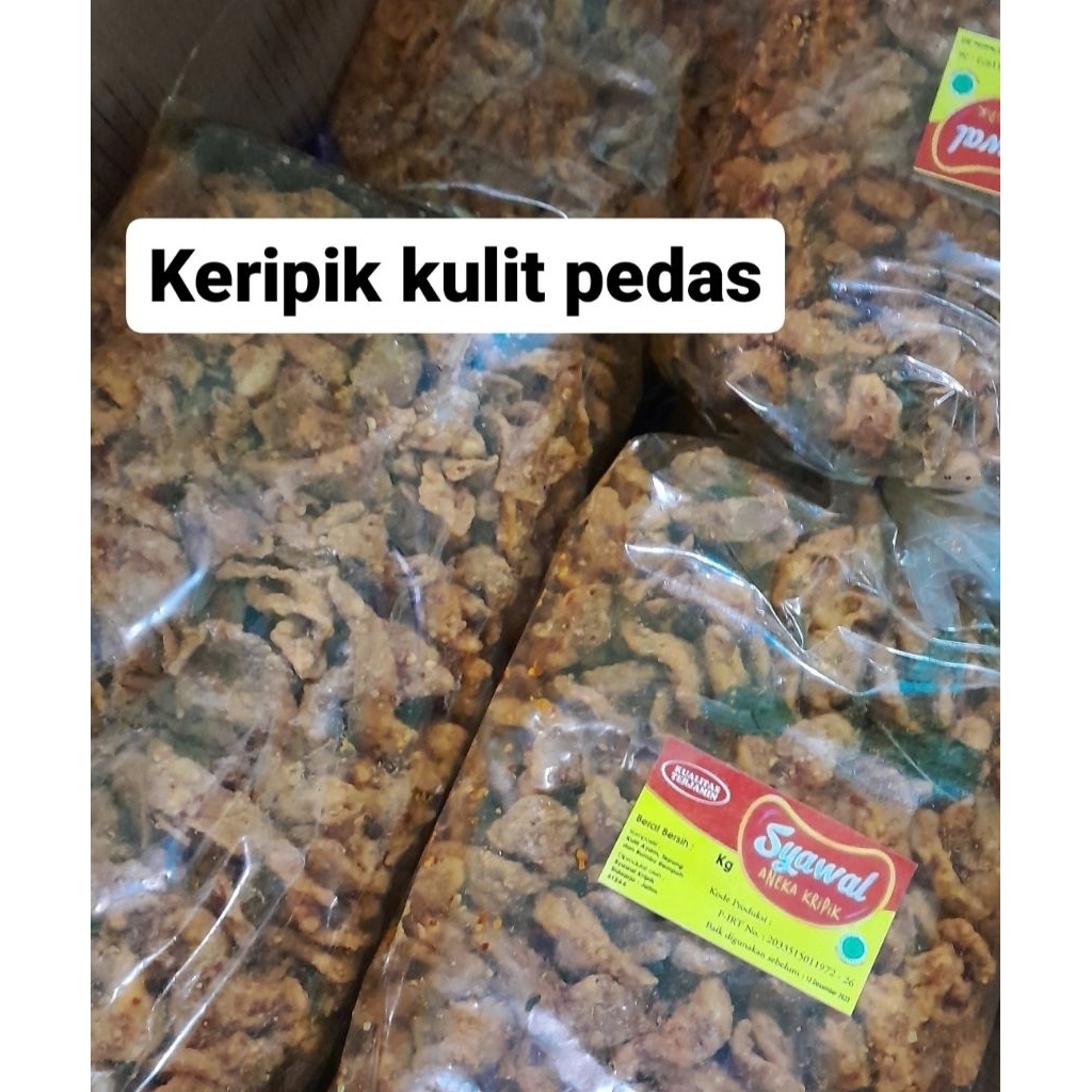 

COD KERIPIK KULIT PEDAS DAUN JERUK 2KG